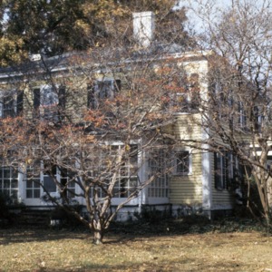 Partial view, Amis-Bragg House, Northampton County, North Carolina