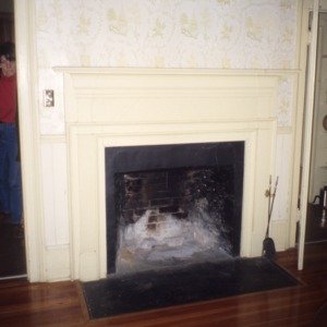Fireplace, Nash-Hooper-Graham House, Hillsborough, Orange County, North Carolina