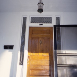 Door, Nash-Hooper-Graham House, Hillsborough, Orange County, North Carolina