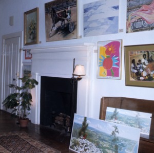 Interior view, Horace Williams House, Chapel Hill, Orange County, North Carolina