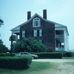 Side view, Land's End, Perquimans County, North Carolina