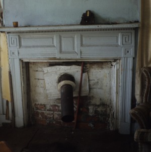 Fireplace, General Jonathan Hill Jacocks House, New Hope, Perquimans County, North Carolina