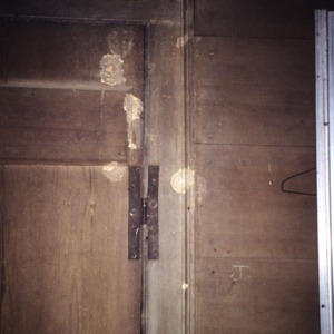 Door detail, Elliott House, Polk County, North Carolina