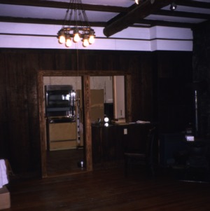 Interior view, Rock House, Polk County, North Carolina