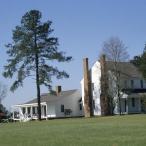 View, Mitchell-Ward House, Belvidere, Perquimans County, North Carolina