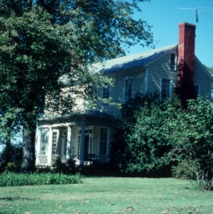 Side view, McClelland-Davis House, Iredell County, North Carolina