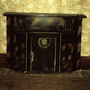 Fireplace, Lowenstein House, Statesville, Iredell County, North Carolina