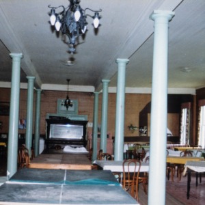 Interior view, Balsam Mountain Inn, Balsam, Jackson County, North Carolina