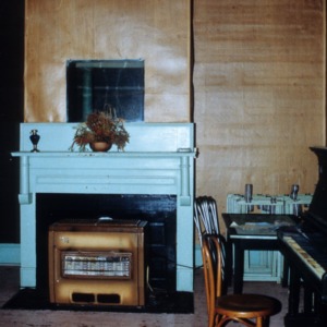 Fireplace, Balsam Mountain Inn, Balsam, Jackson County, North Carolina