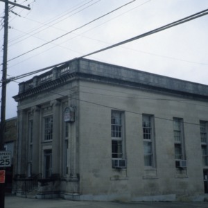 View, (former) Clayton Banking Company Building, Clayton, Johnston County, North Carolina