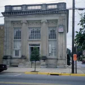 Front view, (former) Clayton Banking Company Building, Clayton, Johnston County, North Carolina