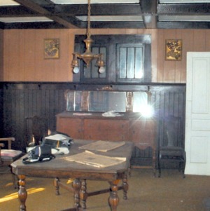 Interior view, Shook House, Clyde, Haywood County, North Carolina