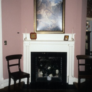 Fireplace, Stainback House, Henderson County, North Carolina