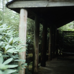 Porch, Tolbert House (Cashiers), Jackson, County, North Carolina