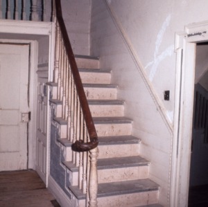 Stairs, Harper House, Randolph County, North Carolina
