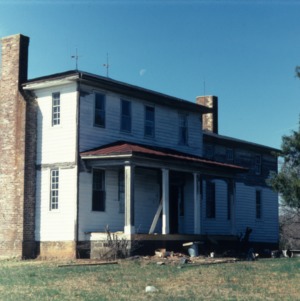 View, Harper House, Randolph County, North Carolina