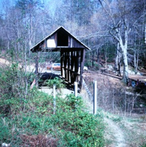 View, Pisgah Covered Bridge, Randolph County, North Carolina