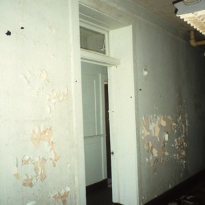 Interior view, Baker Sanatorium, Lumberton, Robeson County, North Carolina