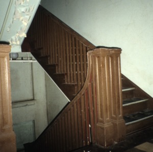 Stairs, Baker Sanatorium, Lumberton, Robeson County, North Carolina