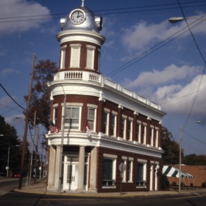 Front view, Patterson Building, Maxton, Robeson County, North Carolina