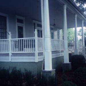 Porch, Humphrey-Williams House, Robeson County, North Carolina