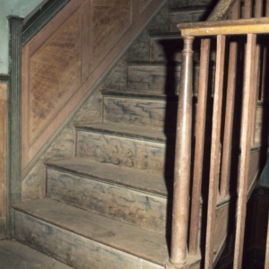 Stairs, Fewell-Reynolds House, Rockingham County, North Carolina