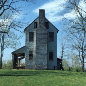 Side view, Fewell-Reynolds House, Rockingham County, North Carolina