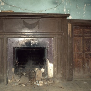 Fireplace, Fewell-Reynolds House, Rockingham County, North Carolina