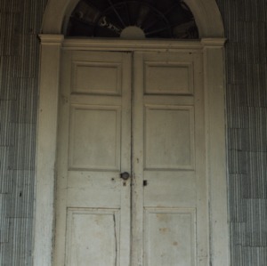 Front door, Fewell-Reynolds House, Rockingham County, North Carolina