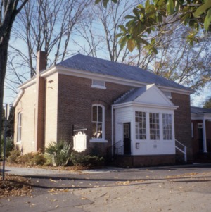 Front view, Edenton Cotton Mill Office, Edenton, Chowan County, North Carolina