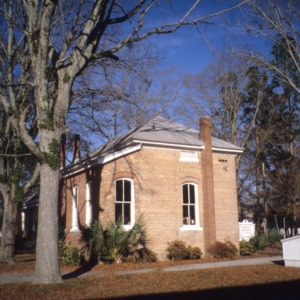 Side view, Edenton Cotton Mill Office, Edenton, Chowan County, North Carolina