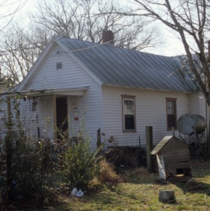 Rear view, 407 Phillips Street, Edenton Cotton Mill Village, Edenton, Chowan County, North Carolina