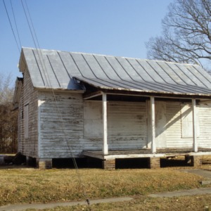 Front view, 417 Phillips Street, Edenton Cotton Mill Village, Edenton, Chowan County, North Carolina