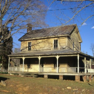 View, Supervisor's House (lot 1), Glencoe Mill Village, Glencoe, Alamance County, North Carolina