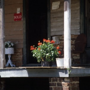 Porch, Lot 15, Glencoe Mill Village, Glencoe, Alamance County, North Carolina