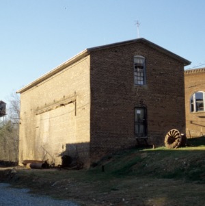View, Carpentry Shop, Glencoe Mill Village, Glencoe, Alamance County, North Carolina