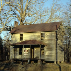 Front view, Lot 26, Glencoe Mill Village, Glencoe, Alamance County, North Carolina