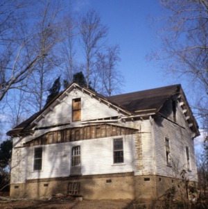 Front view, Holt-Heritage House, Glencoe Mill Village, Glencoe, Alamance County, North Carolina
