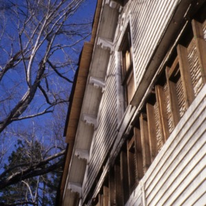 Partial view, Holt-Heritage House, Glencoe Mill Village, Glencoe, Alamance County, North Carolina