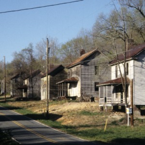 Houses, Glencoe Mill Village, Glencoe, Alamance County, North Carolina