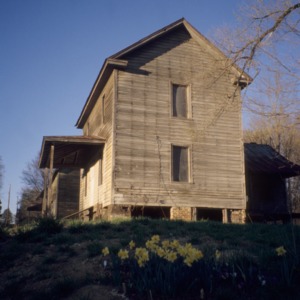 Side view, House, Glencoe Mill Village, Glencoe, Alamance County, North Carolina