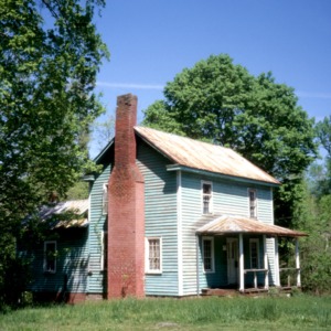 View, House, Glencoe Mill Village, Glencoe, Alamance County, North Carolina