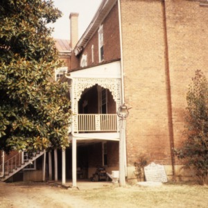 Side view, High Rock Plantation House, Rockingham County, North Carolina