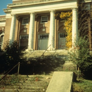 Entrance, Reidsville High School, Reidsville, Rockingham County, North Carolina