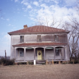 Front view, William E. Faison House, Sampson County, North Carolina