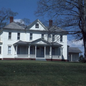 View, Josiah Crudup House, Vance County, North Carolina