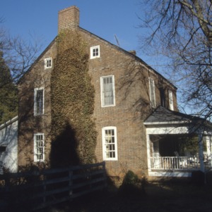 Side view, John Stirewalt House, Rowan County, North Carolina