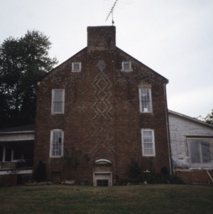 Side view, John Stirewalt House, Rowan County, North Carolina