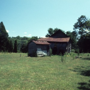 Outbuildings, John Stirewalt House, Rowan County, North Carolina
