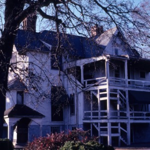View, Mistletoe Villa, Henderson, Vance County, North Carolina